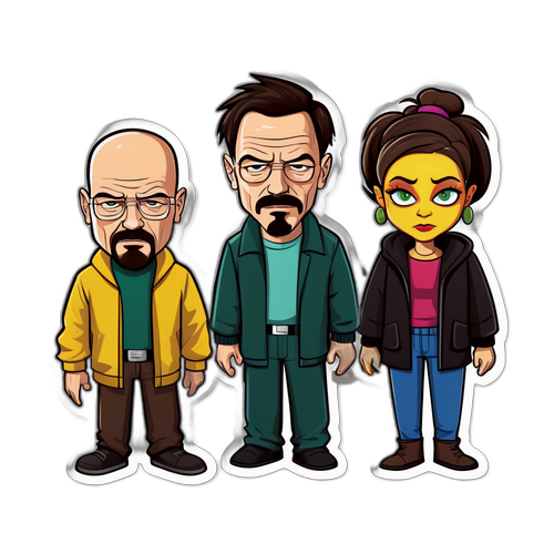 Sticker Parodia di Breaking Bad