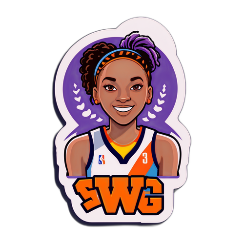 Sticker ng Pagsusuri sa WNBA