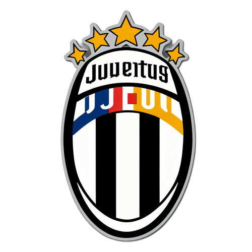 Juventus Sticker: Fånga Den Passionerade Tkänslan Med Vår Tenorsport-sångare!