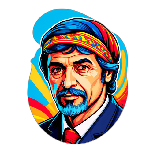 Sticker cu Mircea Cosea