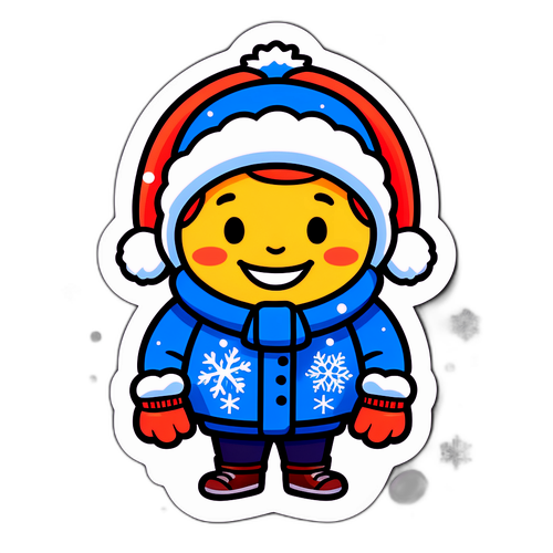 Etichetă ilustrativă cu un zâmbet cald de la Nick