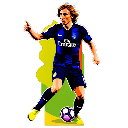 Luka Modrić'in Enerjisiyle Hayat Bulan Aksiyon Sticker'ı! Kaçırmayın!