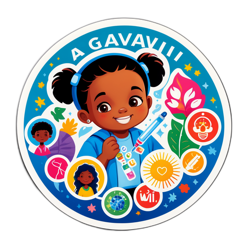 Autocollant Gavi: L'Importance des Vaccins