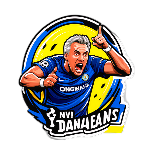 Sticker ya Siku ya Uhamisho wa Mpira