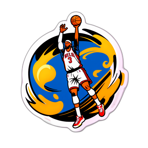 Sticker cầu thủ bóng rổ NBA
