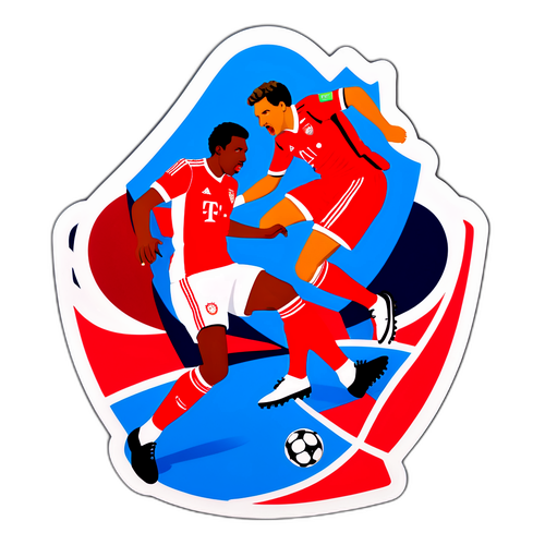 Action Iconique entre Arsenal et Bayern