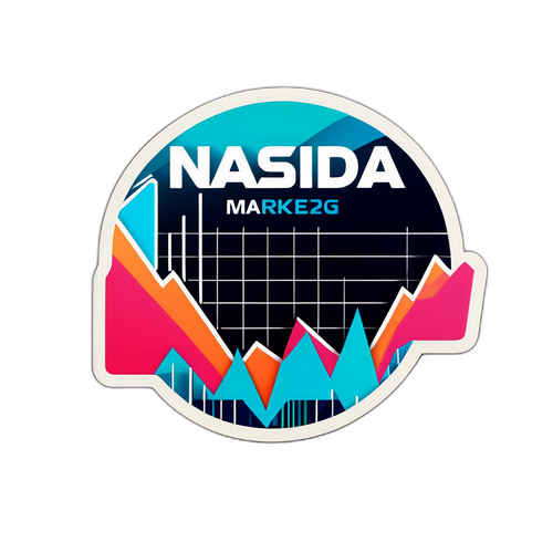 नैस्डैक स्टॉक मार्केट स्टिकर