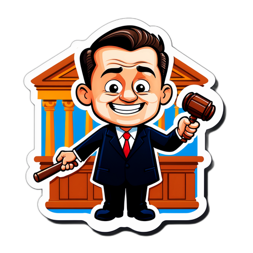Stiker Kartun Frank Caprio