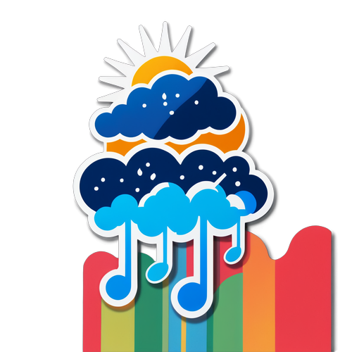 Memphis Weather Forecast Sticker