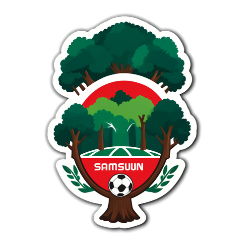 Samsunspor Destek Sticker