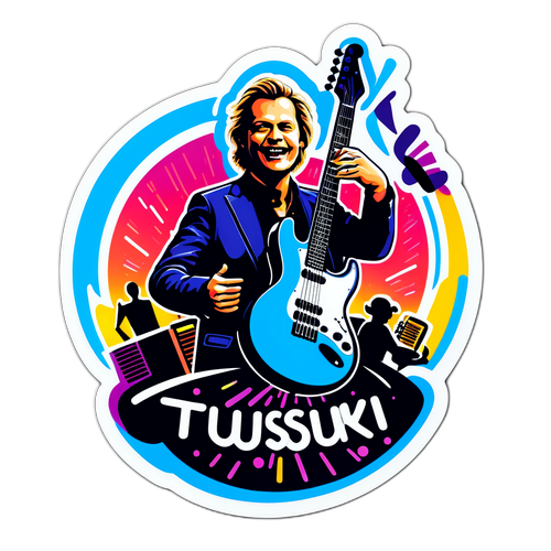 Antti Tuiskun Konsertin Energiaa Esittävä Tarra