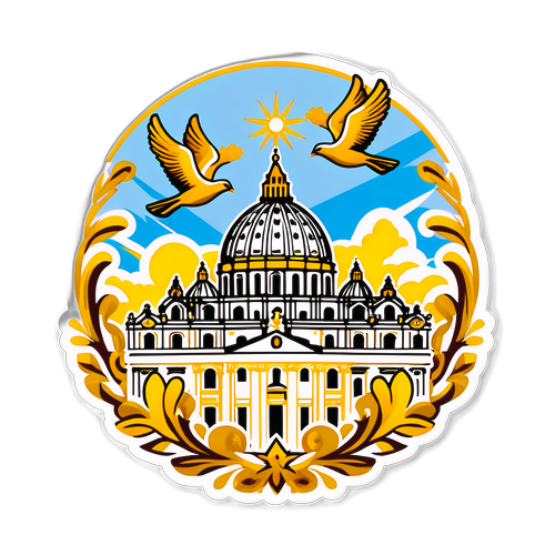 Autocollant du Vatican