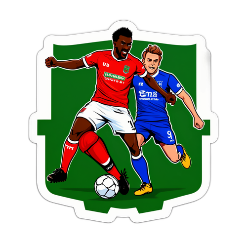Rekaan Sticker Wrexham vs Ipswich Town