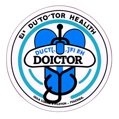 Doktor Sağlık Eğitimi Sticker