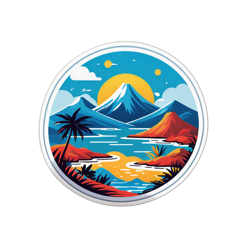 攝影藝術品貼紙設計