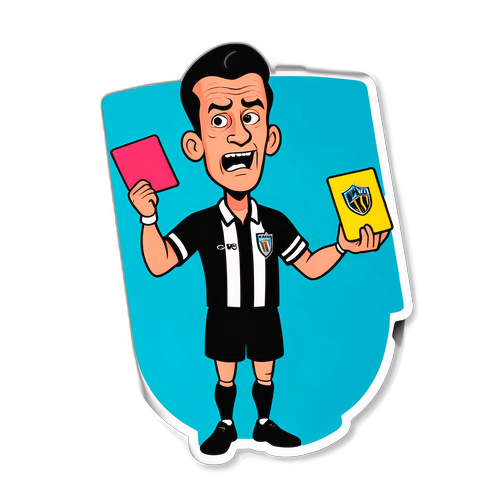 Karakter Kartun: Wasit Lucu