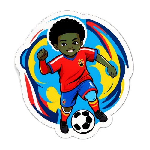 Stiker Akademi Sepak Bola Muda