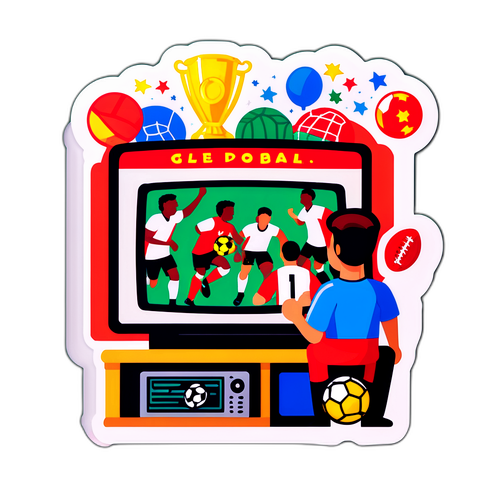 Những khoảnh khắc vui vẻ khi xem bóng đá trực tiếp