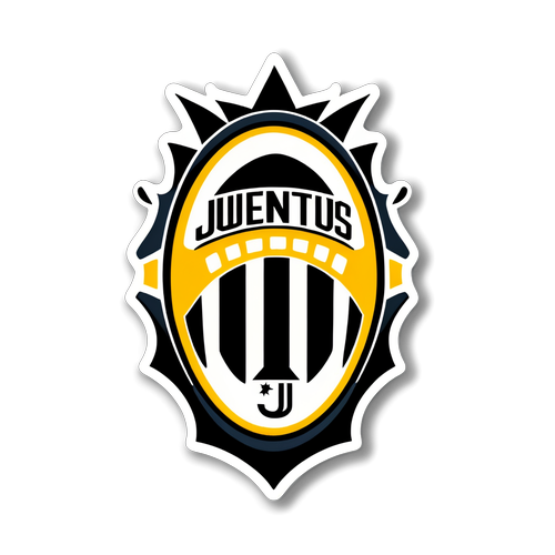 Sticker logo Juventus hiện đại