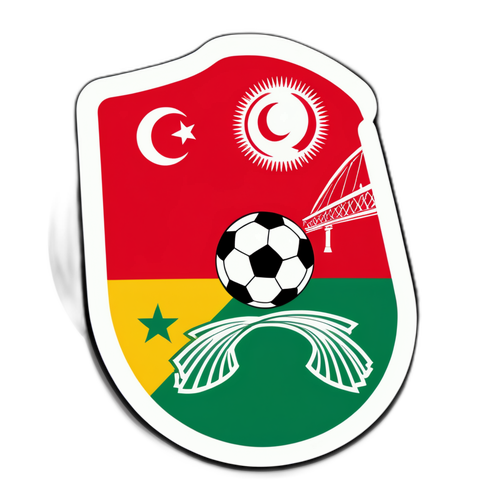 Pelekat Gaya Intense Mali vs Tunisia