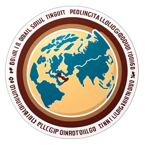Politiloggen-logo med verdenskart
