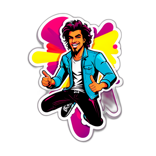 Sticker Damiano David