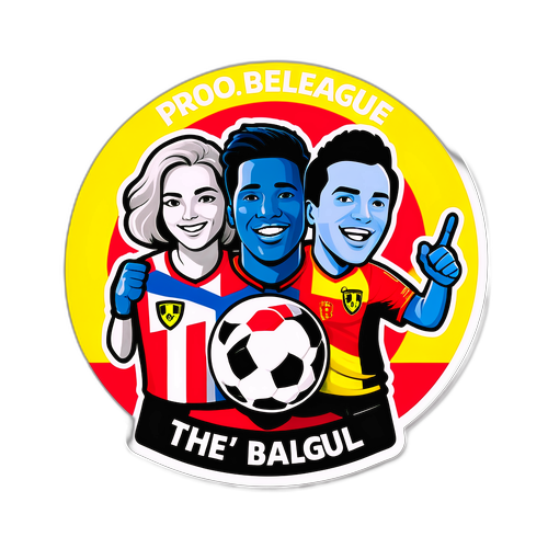 Belgian Pro League Energie Sticker