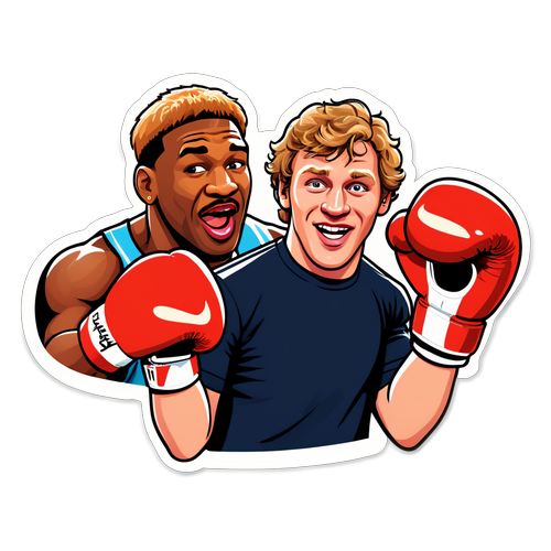 When Mike Tyson Goes for the Glove! Logan Paul's Hilarious Reaction Unleashed!