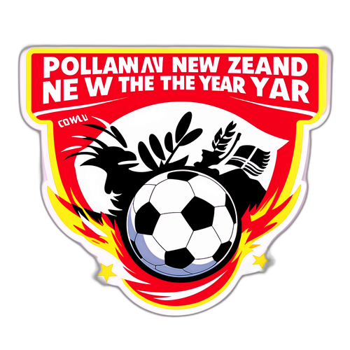 Sticker ya Michezo: Poland na New Zealand