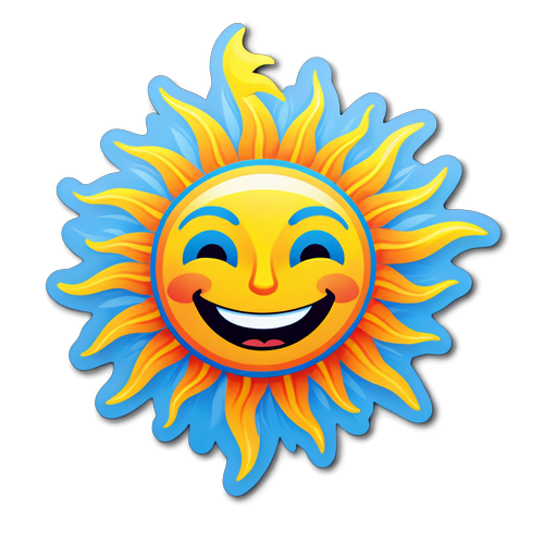 Unleash Your Sunshine: The Ultimate Cheerful Emoticon That Will Brighten Any Day!