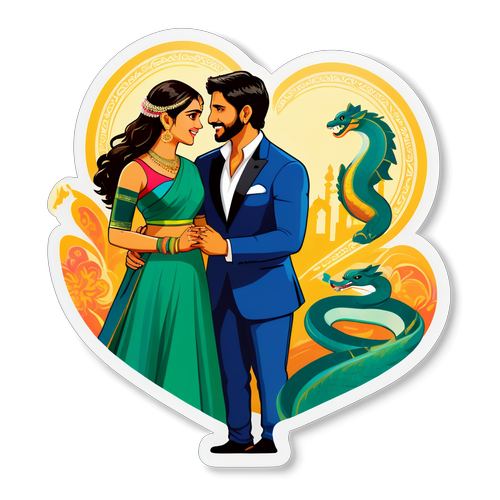 Simbol Cinta! Sticker Naga Chaitanya dan Samantha Yang Menggugah Jiwa!