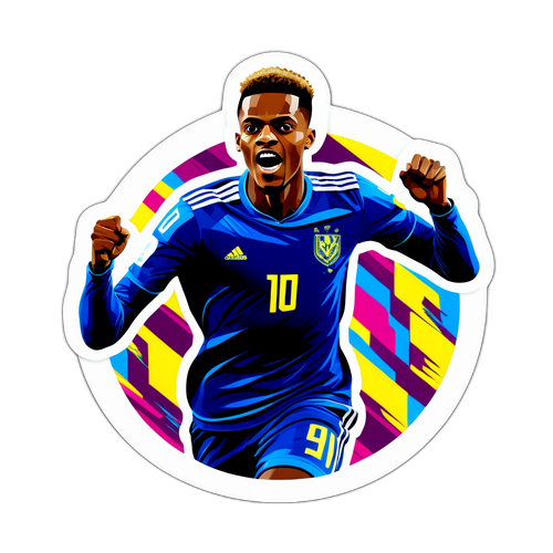 Alexander Isak Målgörande Sticker