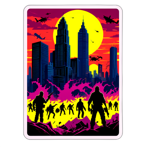 Scena Apocalittica Ispirata a 'World War Z'