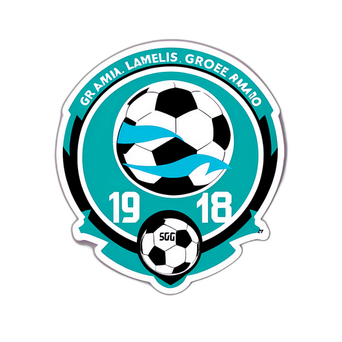 Adesivo Grêmio vs Palmeiras - Data do Jogo