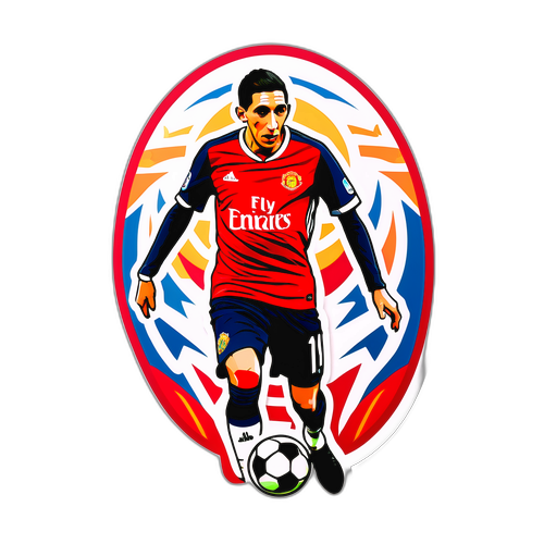 Di Maria'nın Efsanevi Anını Sembolize Eden Tasarım Öğesi