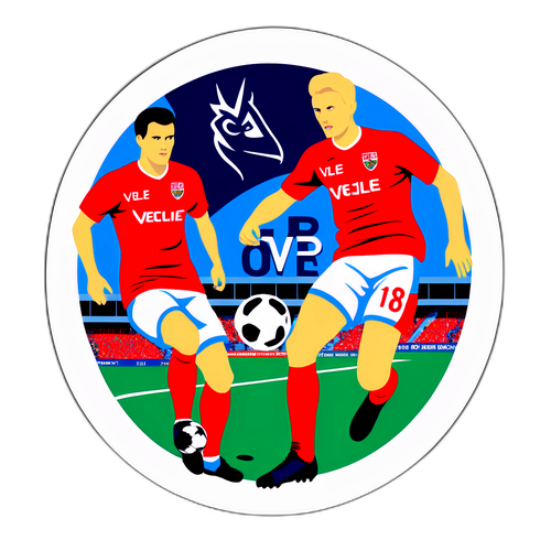Intensivt Fodboldmatch mellem Vejle og OB