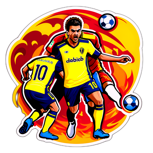 Sticker ya Timu ya Fenerbahçe vs. Galatasaray