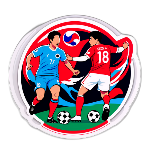 Scena ya Mpira wa Miguu: Hong Kong na Korea Kusini