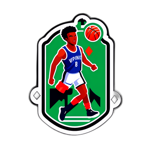 Стикер с символикой знаменитого спортивного события Winline