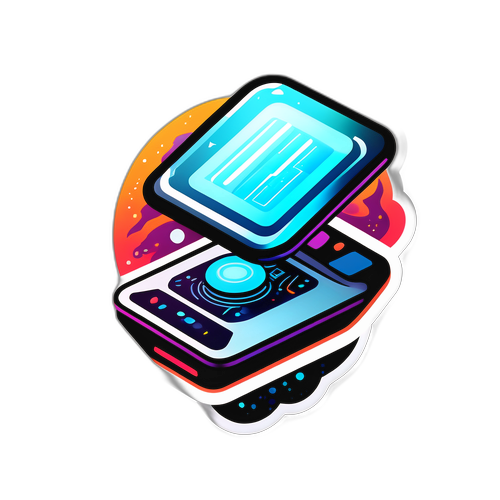 未来的な技術デバイスのデザイン