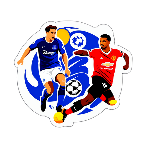 Aliran Kreatif Perlawanan Bola Sepak Everton vs Manchester United