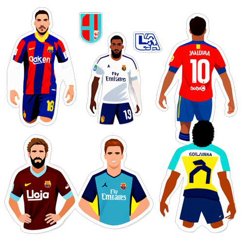 Đam Mê La Liga: Sticker Tình Yêu Bóng Đá