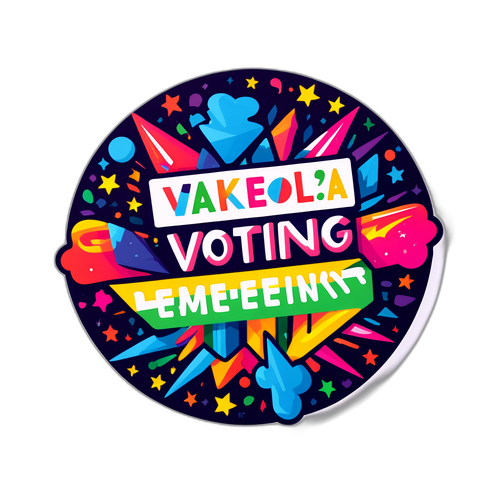 Skolevalg 2025 Sticker