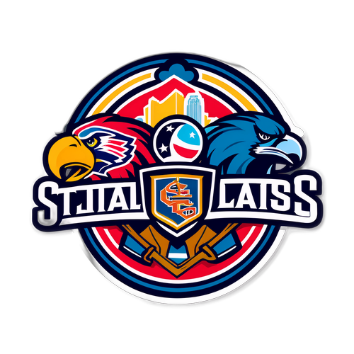 Стилизованный логотип команд Сент-Луиса и Филадельфии