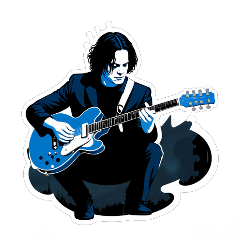 Oppdag Rockens Lyd: Jack White i En Dramatisk Abstrakt Verden!