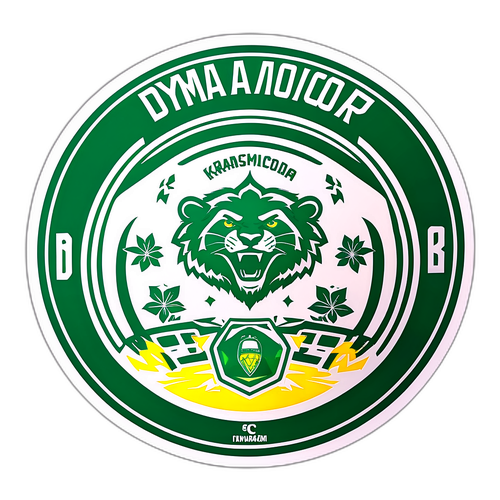 Футбольна наліпка на матч Краснодара – Динамо Москва