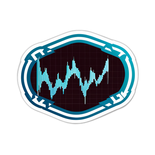 反映VIX指數波動性的貼紙設計