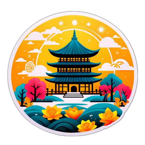 繁荣的场景