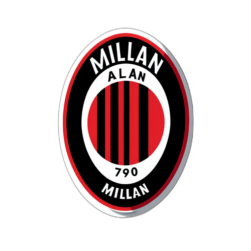 Sticker AC Milan Đẹp Mắt