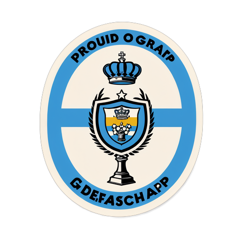 Trots op De Graafschap: Een Vintage Embleem